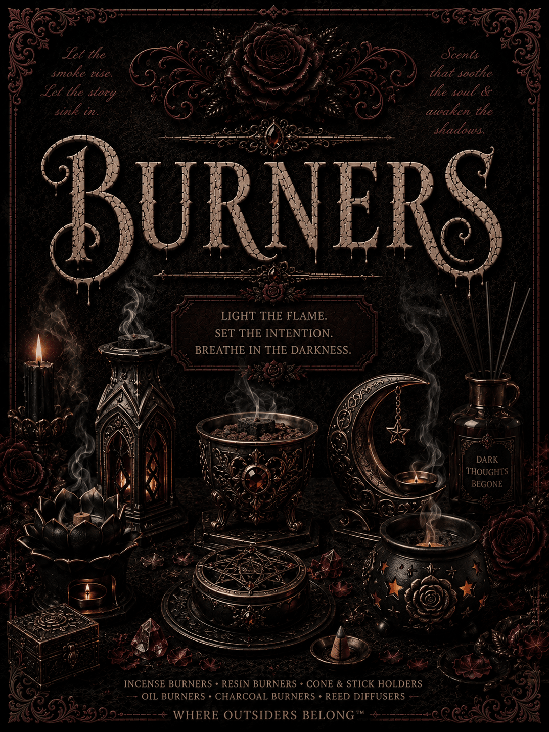 Burners - The Dark Rose Emporium