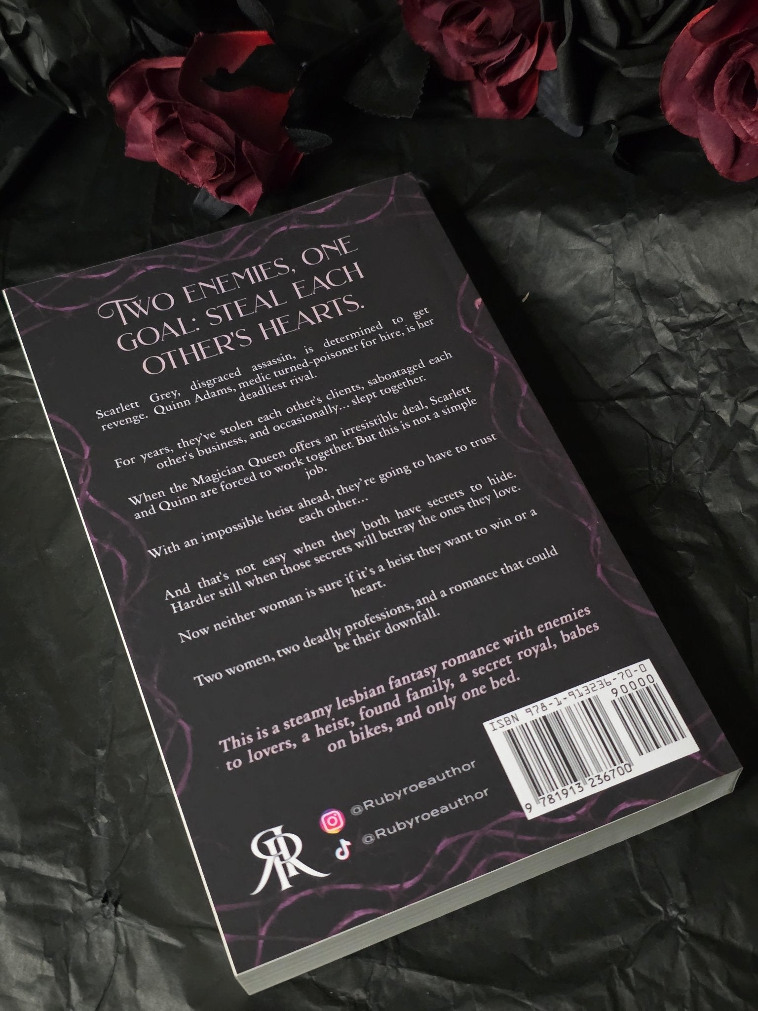 A Game of Hearts and Heists, by Ruby Roe - Book - The Dark Rose Emporium