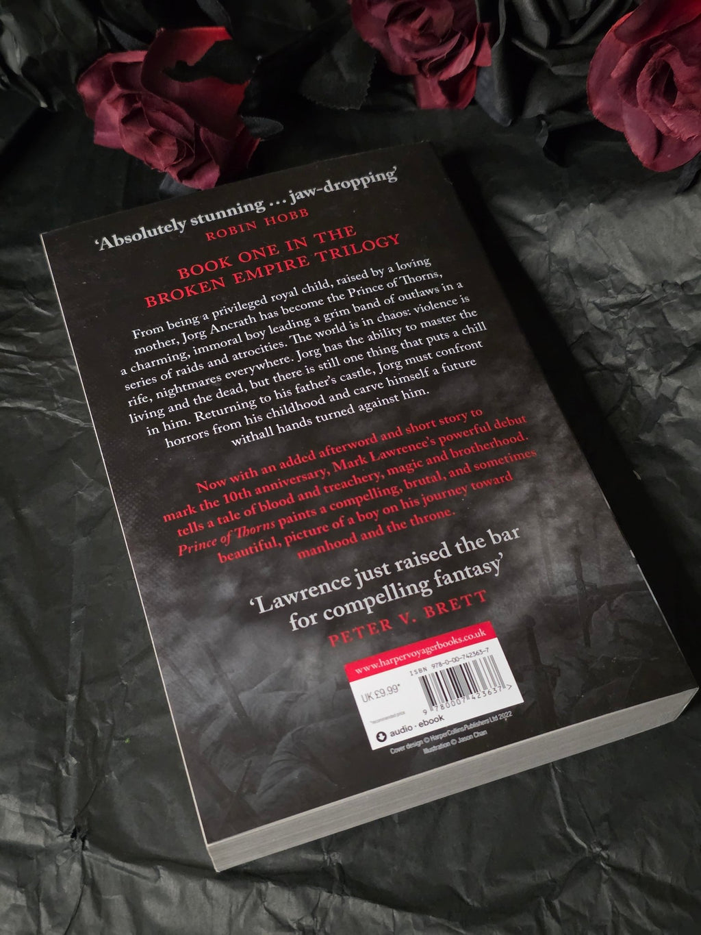 Prince of Thorns, by Mark Lawrence - Book - The Dark Rose Emporium