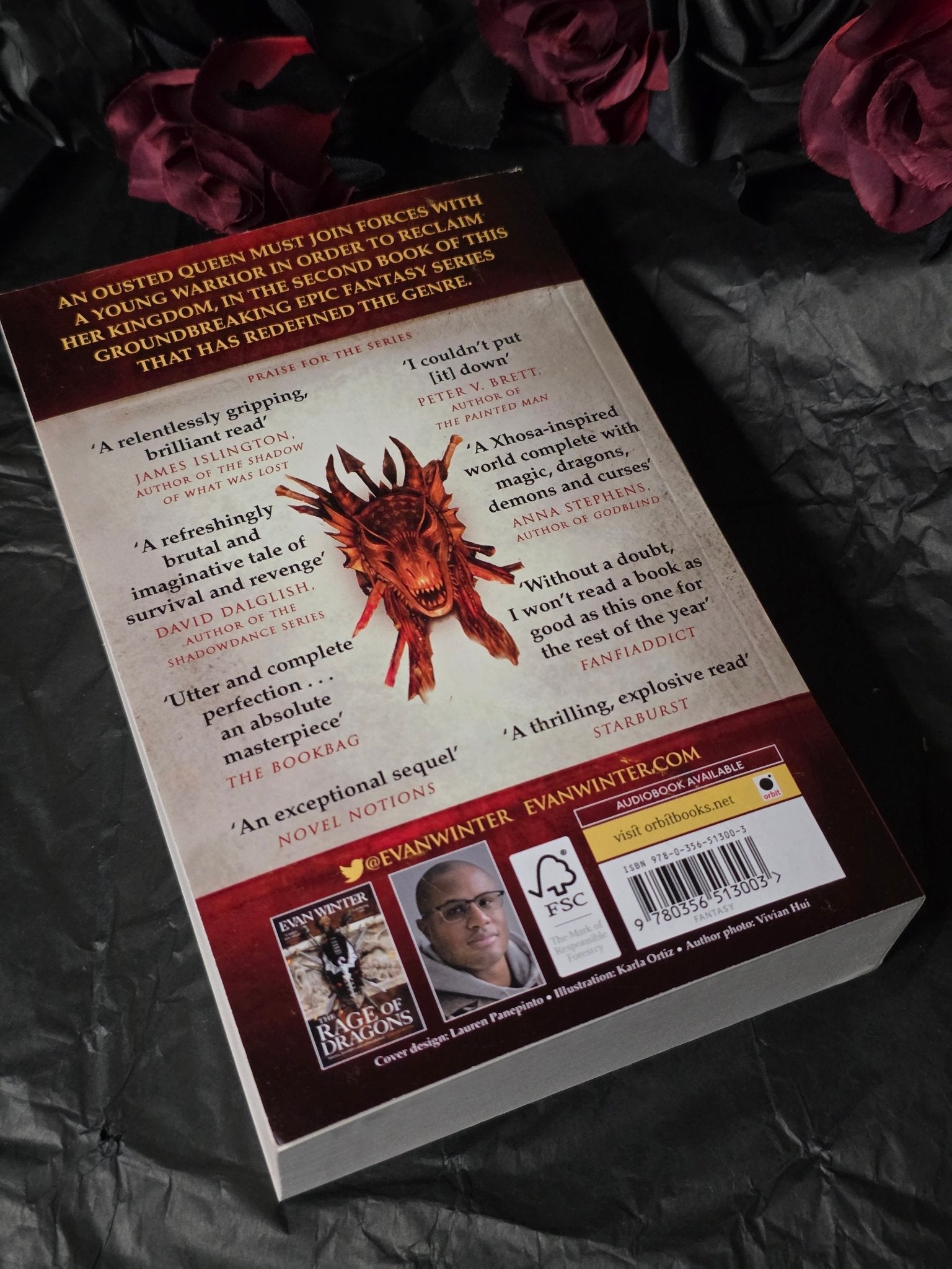 Fires of Vengeance, by Evan Winter - Book - The Dark Rose Emporium