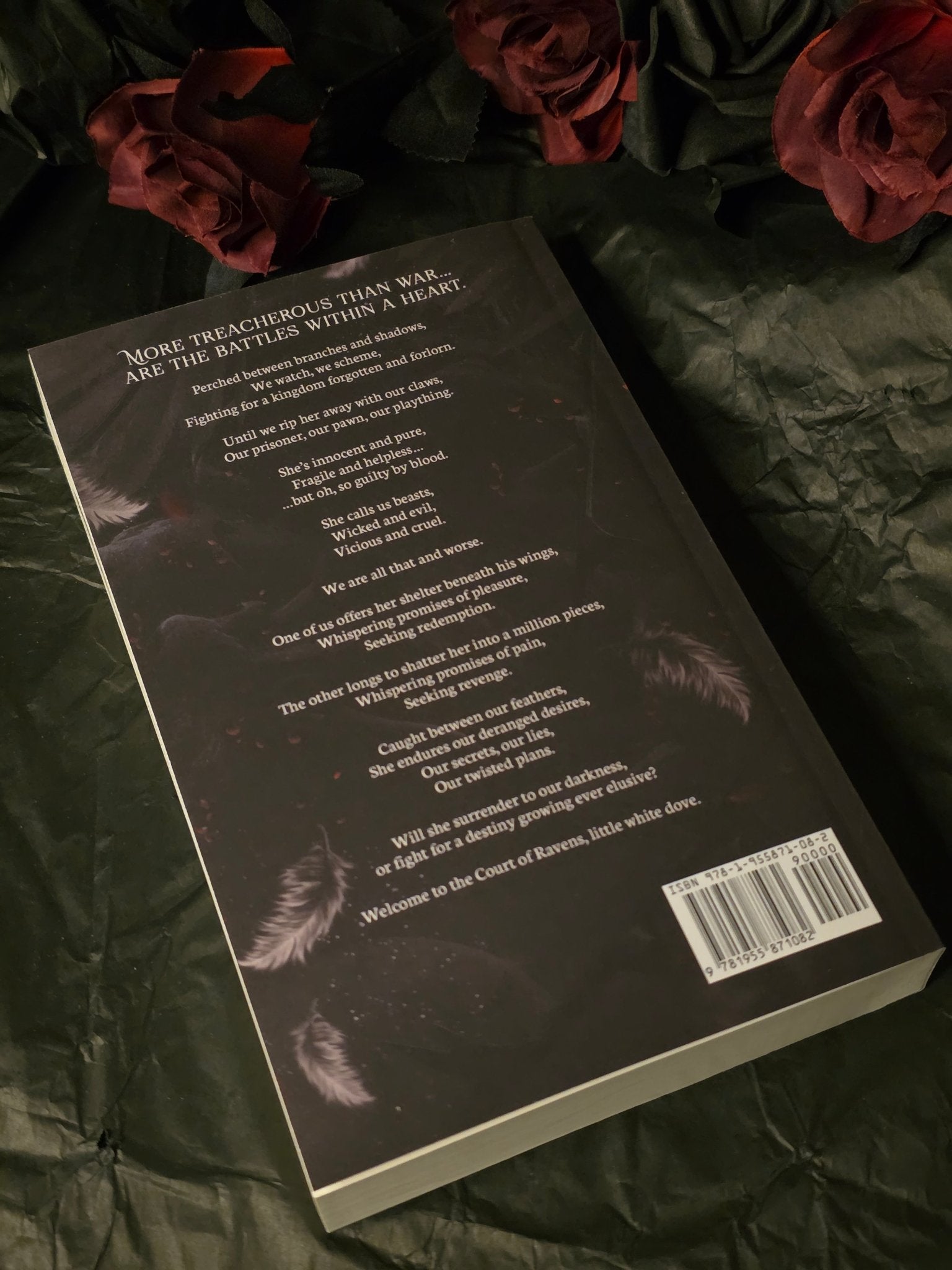 Feathers So Vicious, Liv Zander - Book - The Dark Rose Emporium