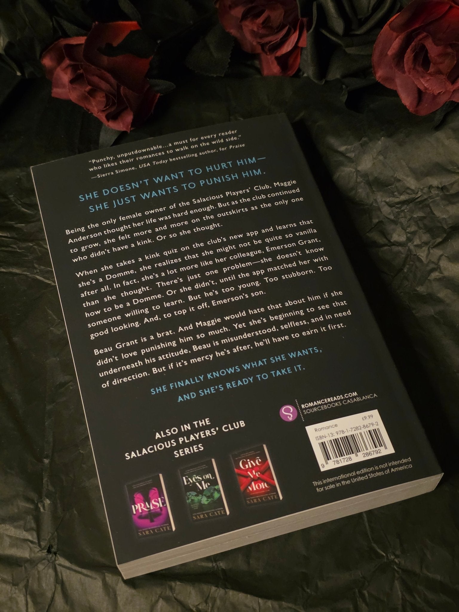 Mercy, by Sara Cate - Book - The Dark Rose Emporium