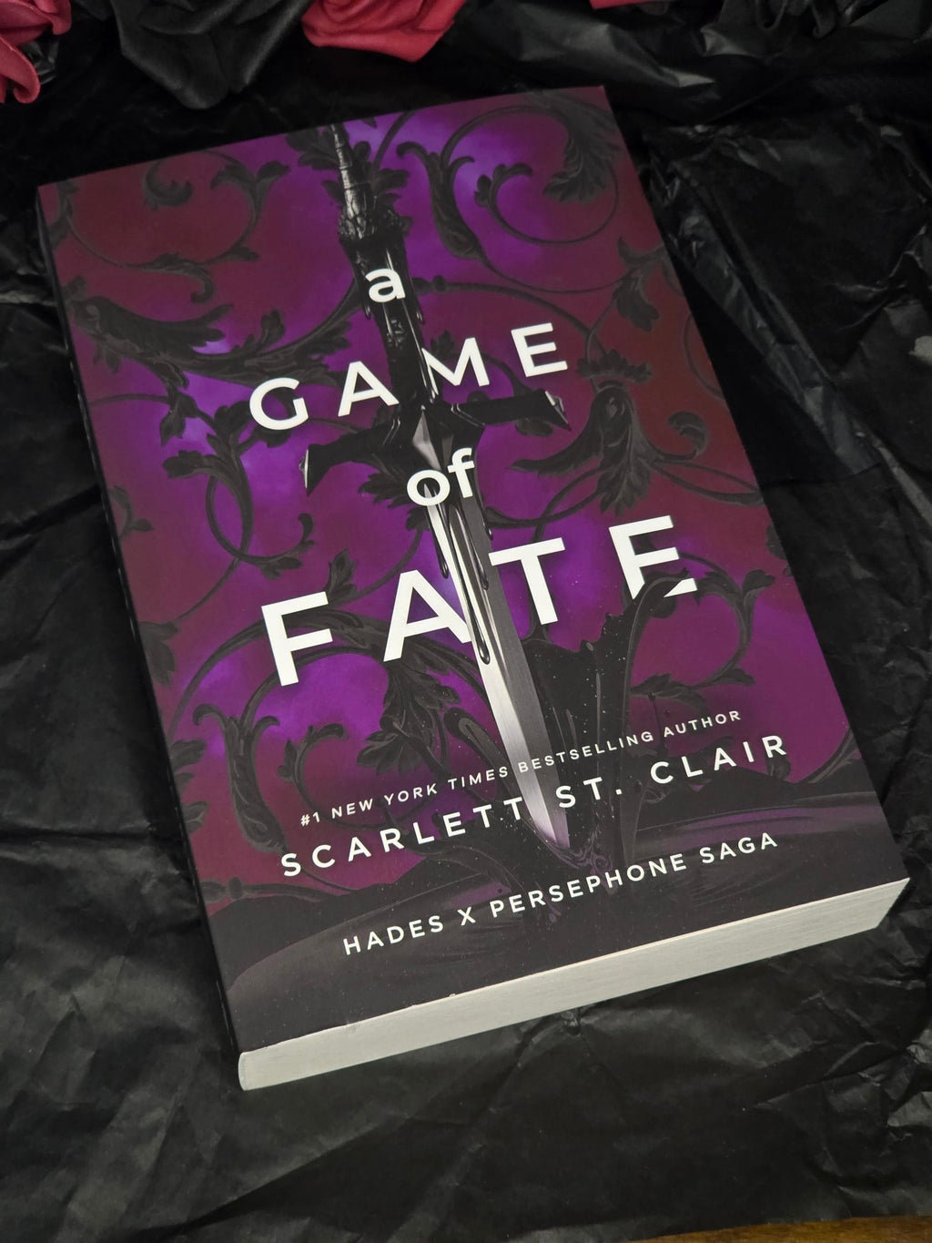 A Game of Fate by Scarlett St. Clair | Hades POV BookTok (softback, english edition) - Book - The Dark Rose Emporium