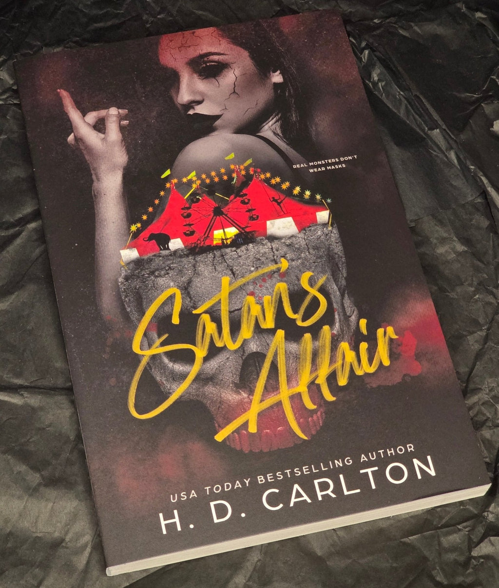 Satan's Affair, by H.D. Carlton (softback, english edition) - Book - The Dark Rose Emporium