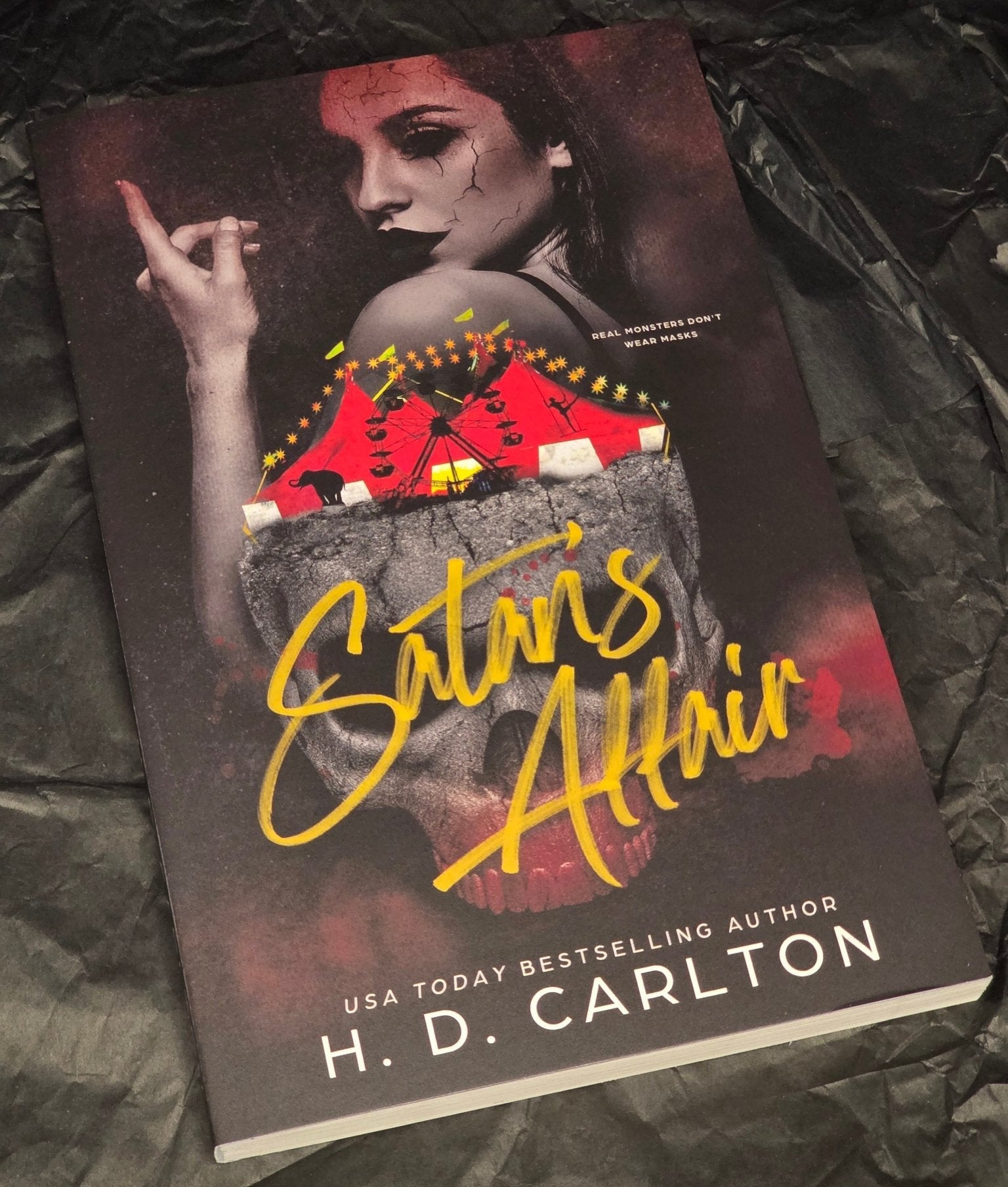 Satan's Affair, by H.D. Carlton (softback, english edition) - Book - The Dark Rose Emporium