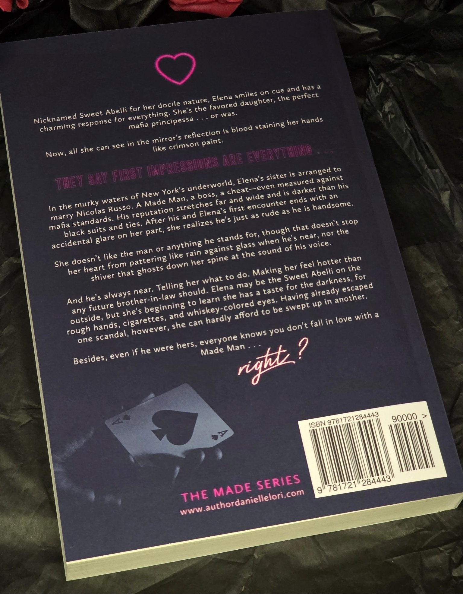 The Sweetest Oblivion, by Danielle Lori (softback, english edition) - Book - The Dark Rose Emporium