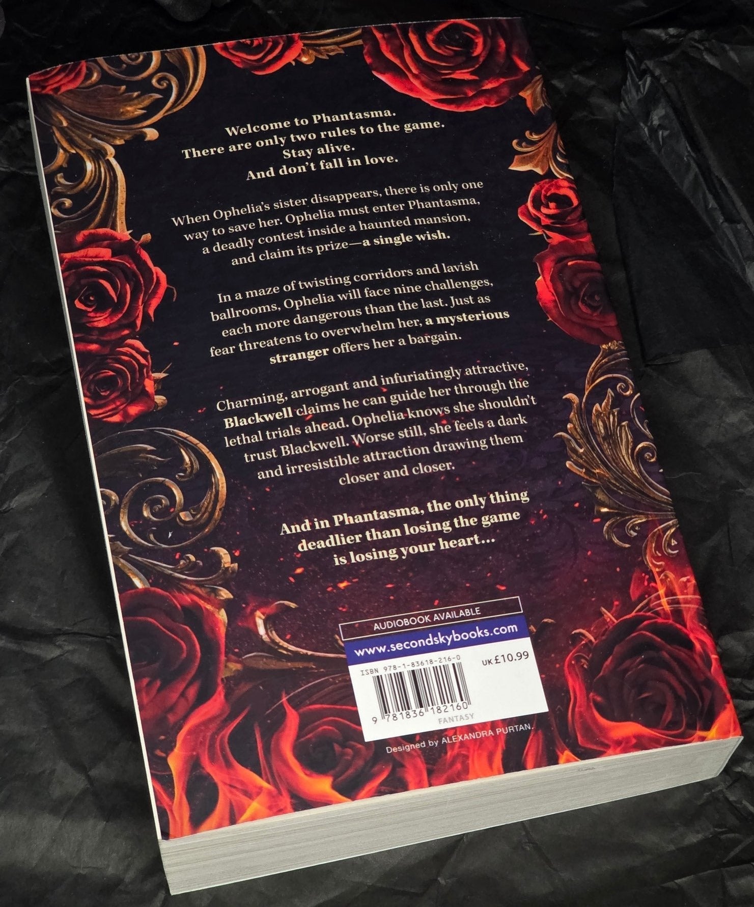 Phantasma (Wicked Games 1), by Kaylie Smith (softback, english edition) - Book - The Dark Rose Emporium