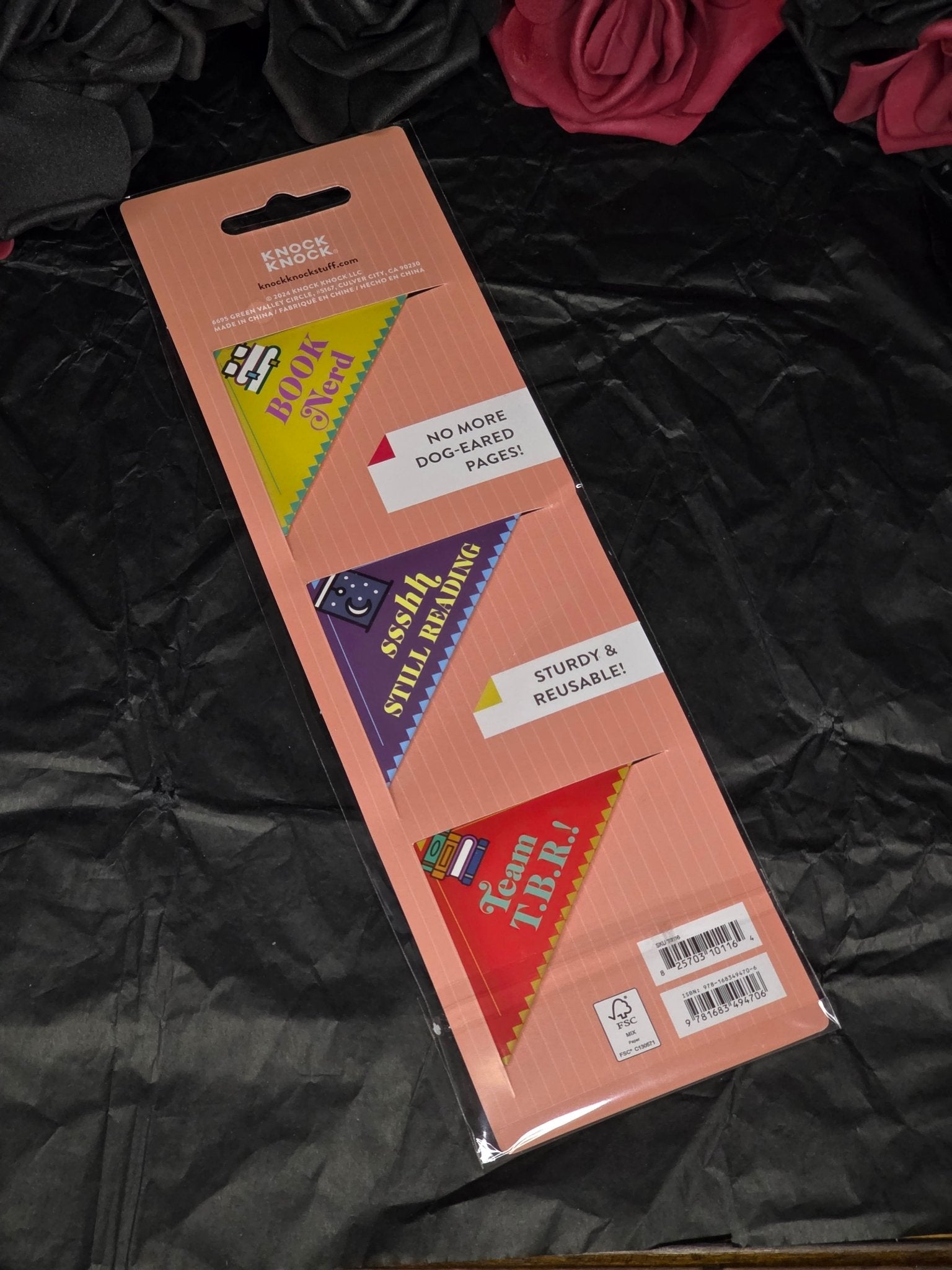 Book Lovers Corner Bookmarks – Set of 3 - The Dark Rose Emporium