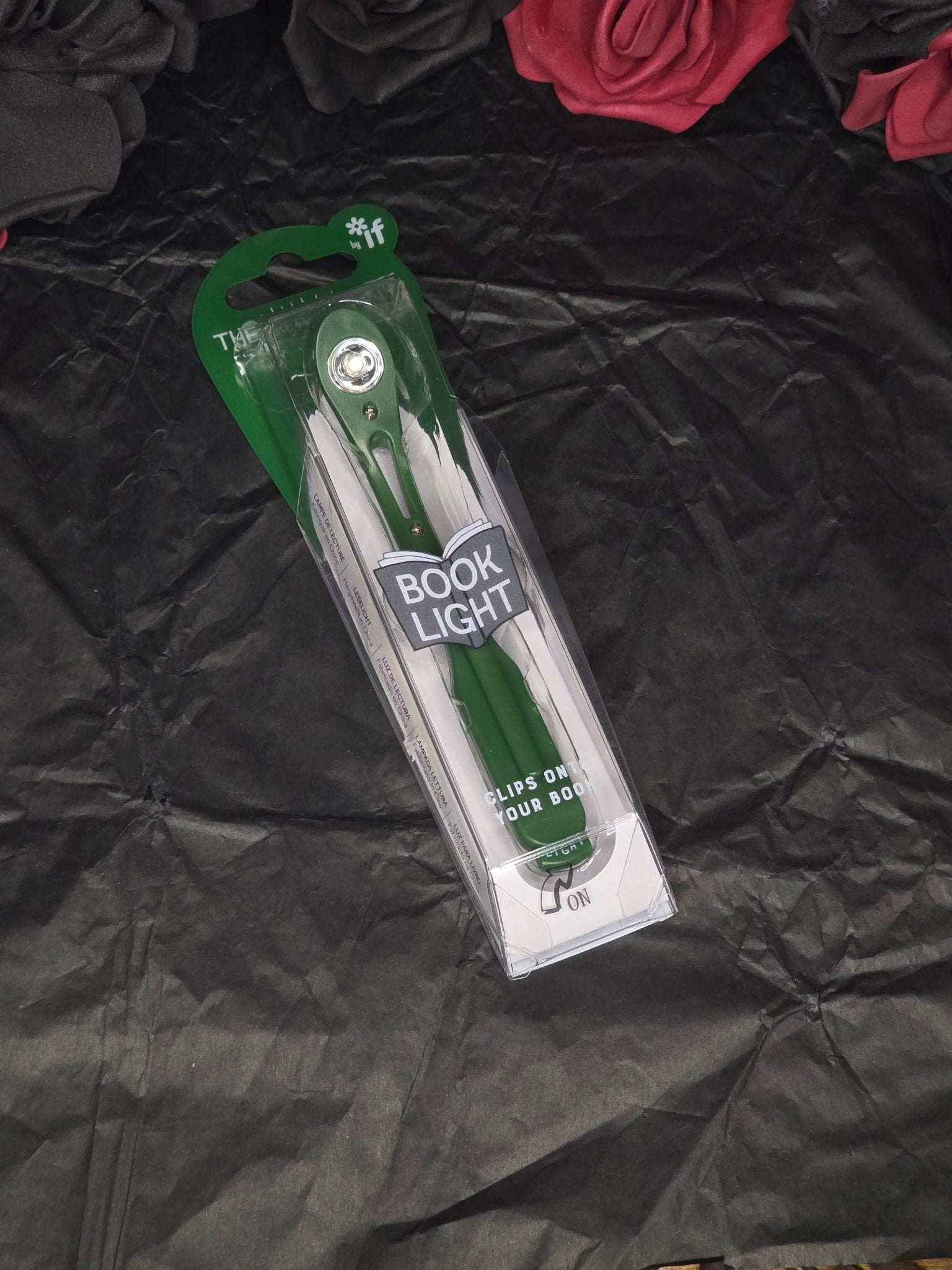The Really Tiny Book Light – Forest Green - The Dark Rose Emporium
