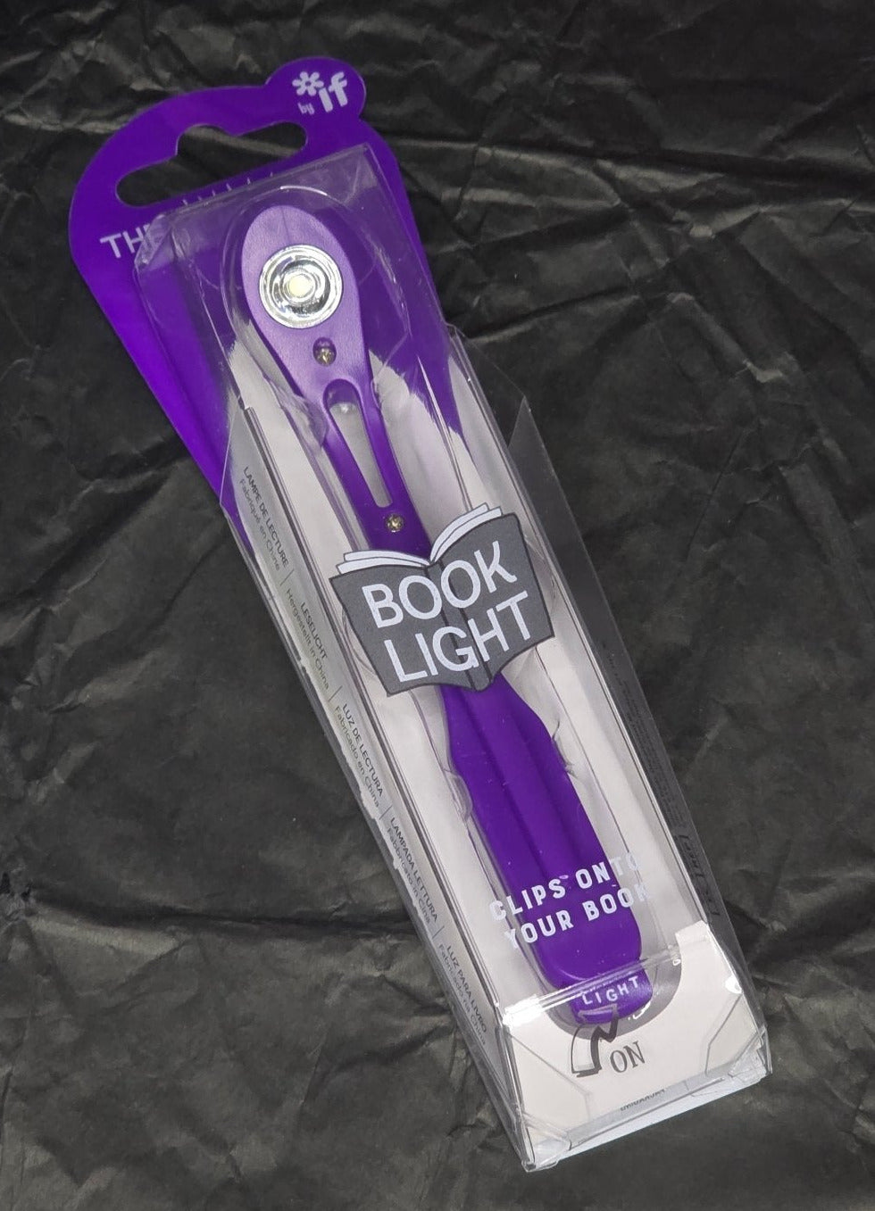 The Really Tiny Book Light – Purple - The Dark Rose Emporium