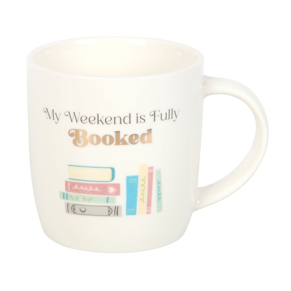 My Weekend Is Fully Booked Ceramic Mug - Mug - The Dark Rose Emporium