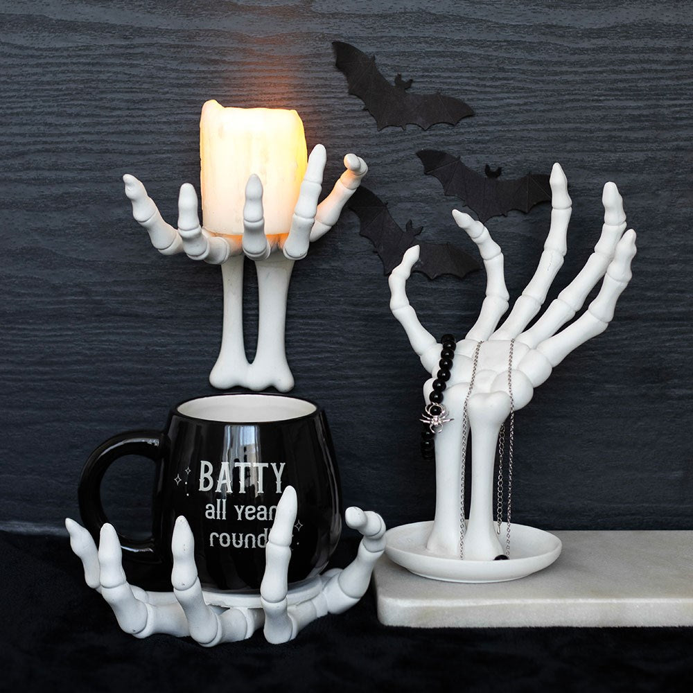 Batty All Year Round Rounded Ceramic Peekaboo Mug - Mug - The Dark Rose Emporium