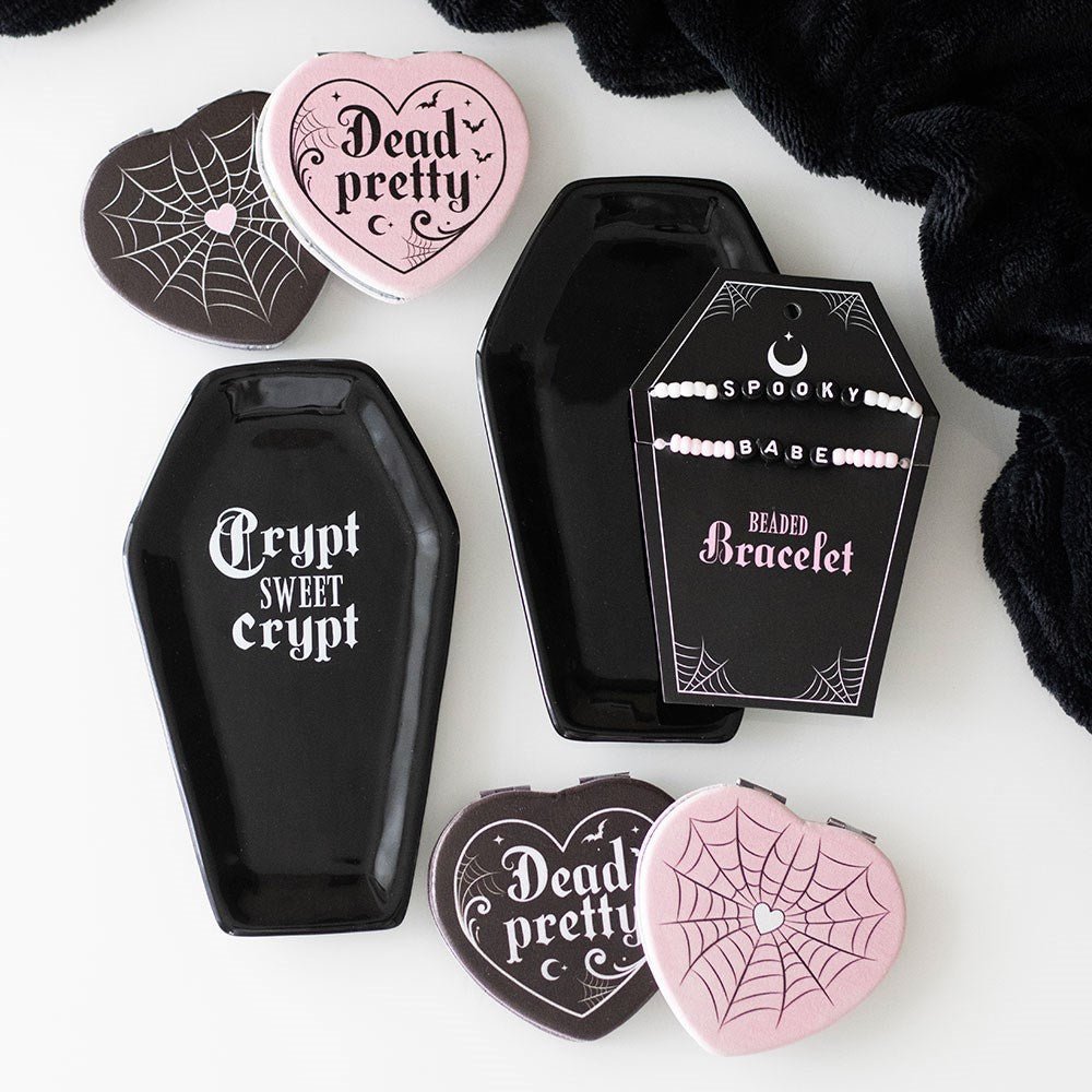 Crypt Sweet Crypt Coffin Trinket Tray - Tray - The Dark Rose Emporium
