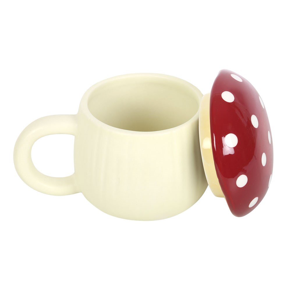 Mushroom Shaped Ceramic Mug - Mug - The Dark Rose Emporium