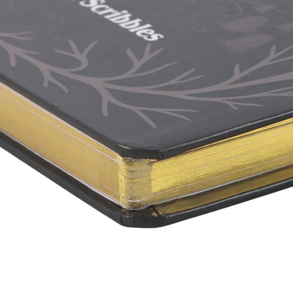 The Haunted Library Ghost Stories A5 Notebook - Stationery - The Dark Rose Emporium