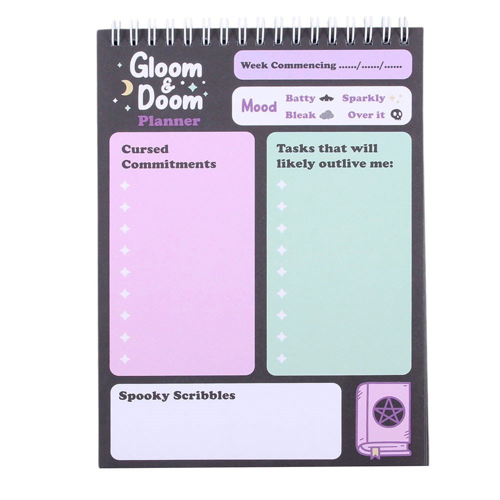 Candy Cauldron Gloom & Doom Desk Planner - Stationery - The Dark Rose Emporium