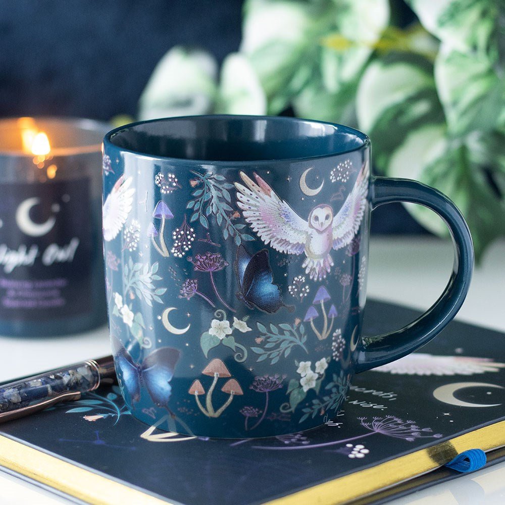 Night Flight All Over Print Ceramic Mug - Mug - The Dark Rose Emporium