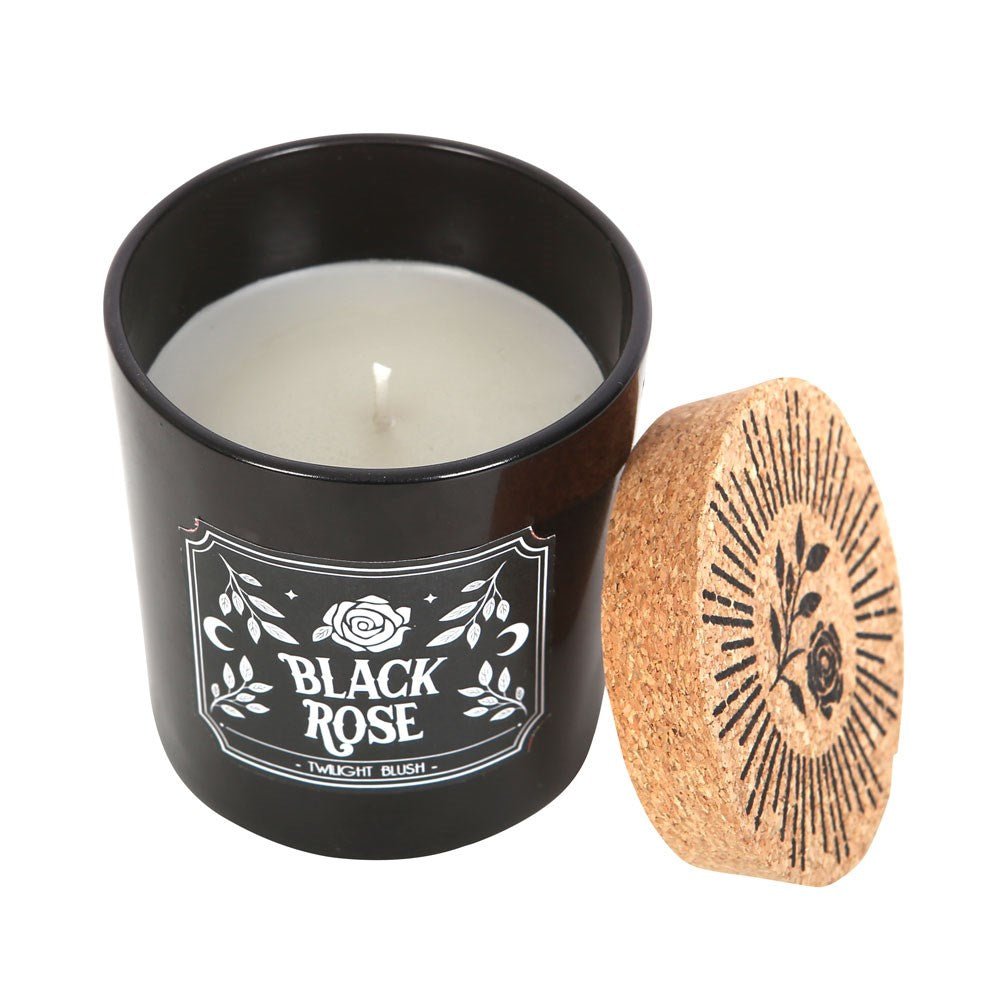 Black Rose Twilight Blush Candle - Candle - The Dark Rose Emporium