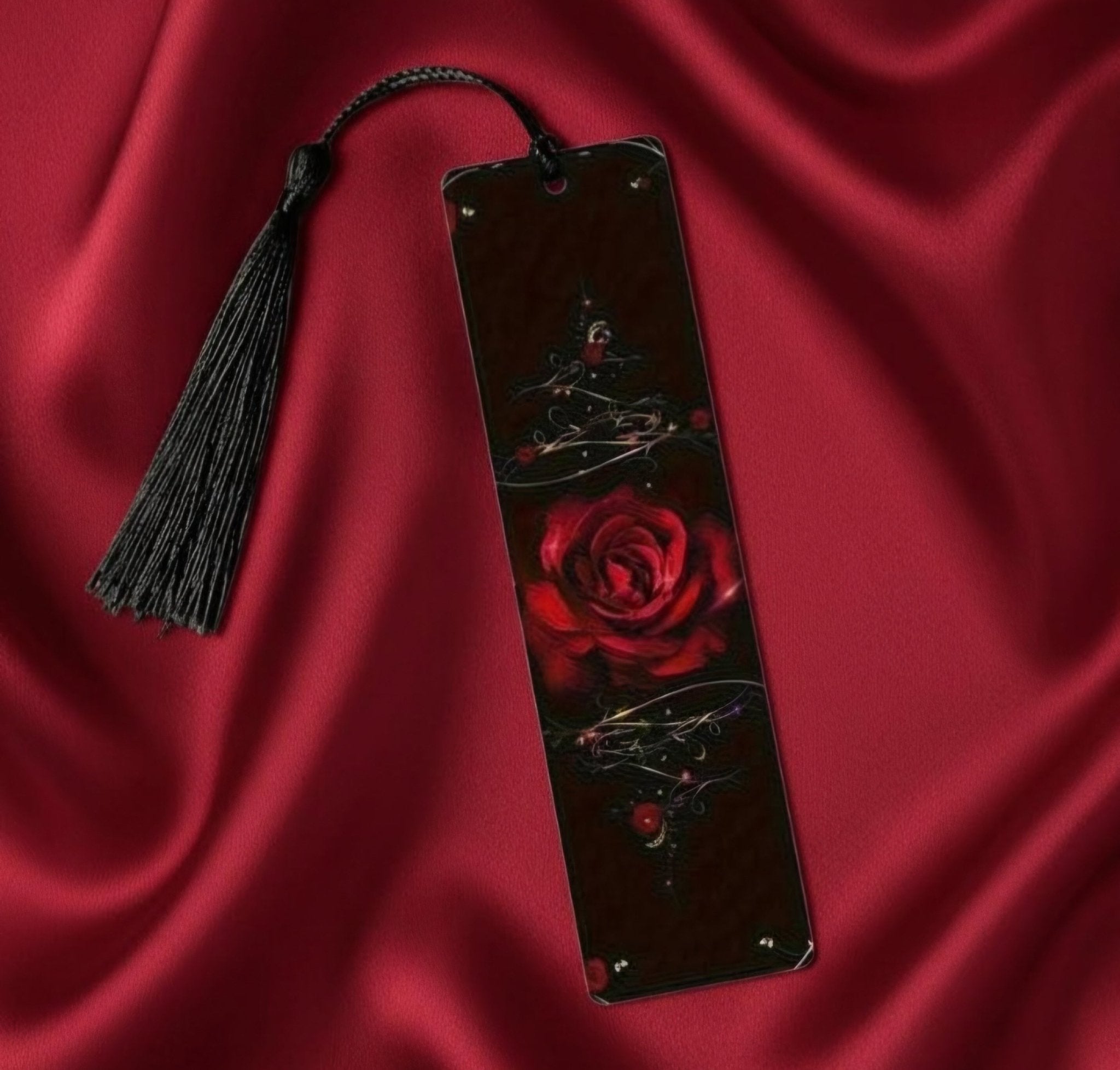 Bookmark Red Rose - Bookmark - The Dark Rose Emporium