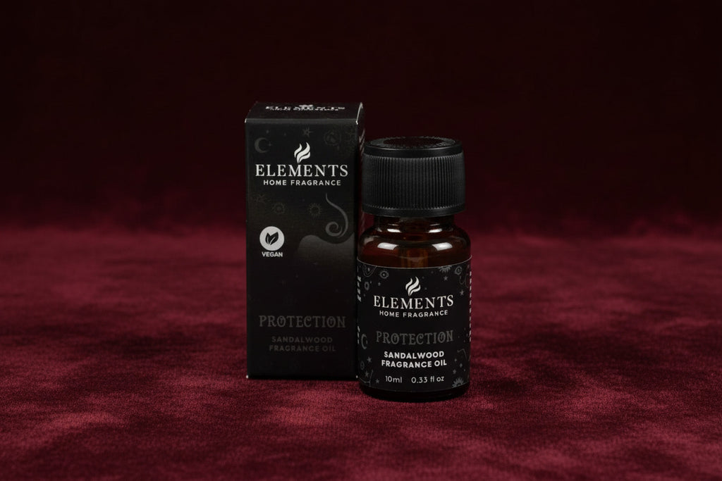 Black Magic Fragrance Oil, Protection (Sandalwood) - Oils - The Dark Rose Emporium