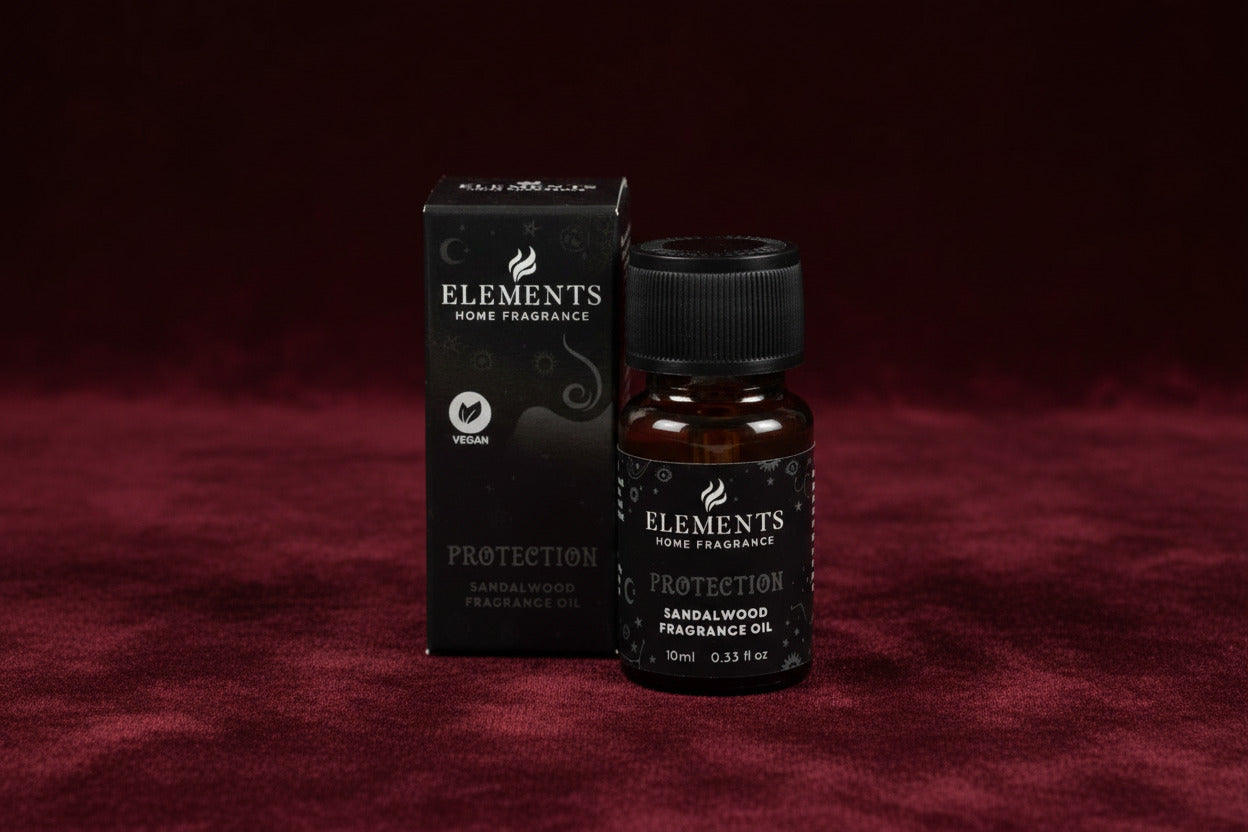 Black Magic Fragrance Oil, Protection (Sandalwood) - Oils - The Dark Rose Emporium