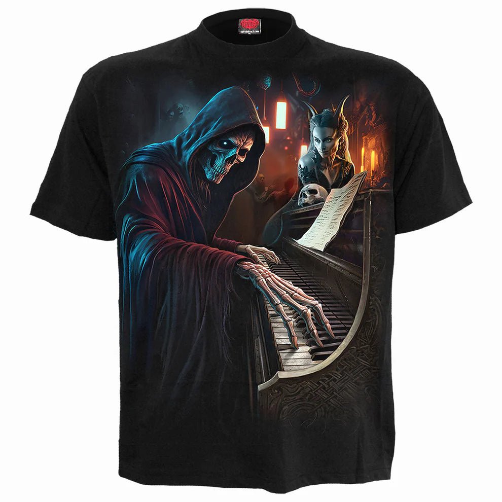 Midnight Blues Unisex T-shirt - T-shirt - The Dark Rose Emporium