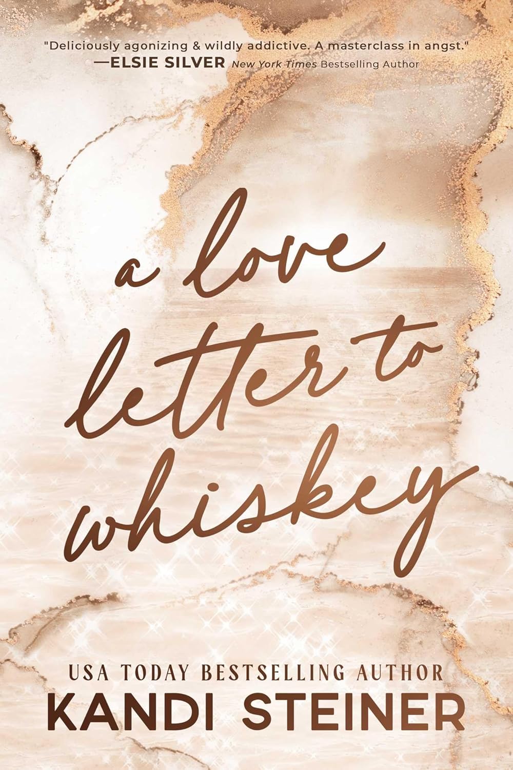A Love Letter To Whiskey, by Kandi Steiner (softback, english edition) - Book - The Dark Rose Emporium