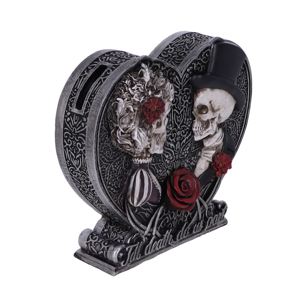 Till Death Do Us Part Money Box - Money Box - The Dark Rose Emporium