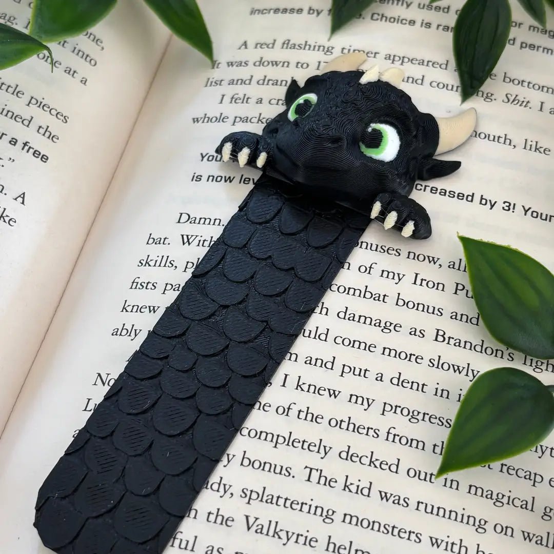 Bookmark - Baby Dragon - Bookmark - The Dark Rose Emporium