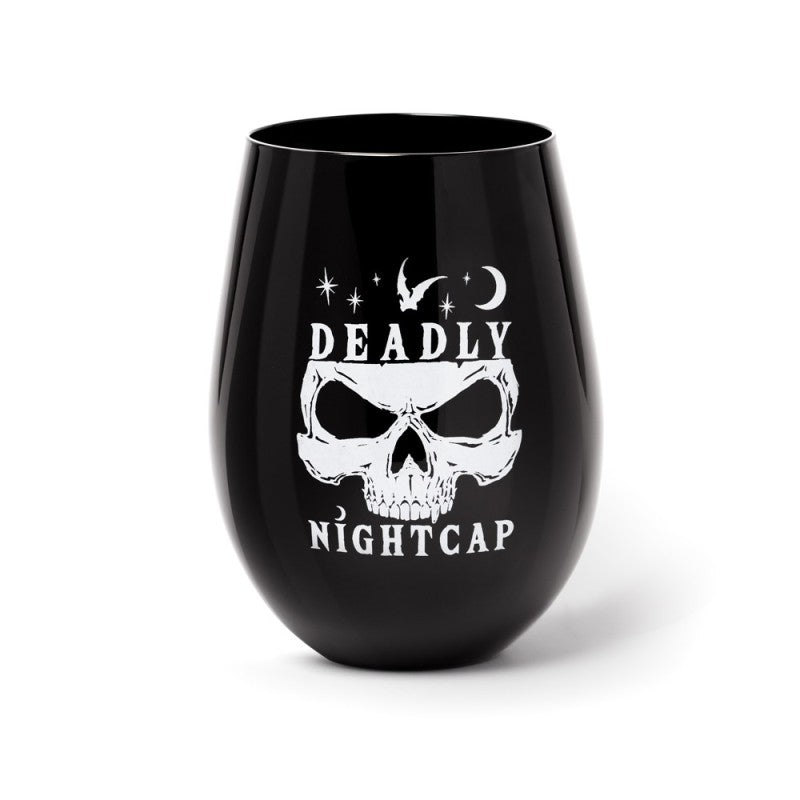 Deadly Nightcap Glass - Glass - The Dark Rose Emporium