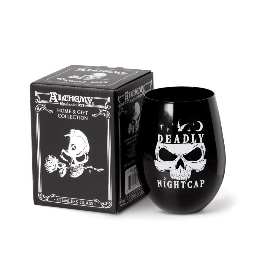 Deadly Nightcap Glass - Glass - The Dark Rose Emporium