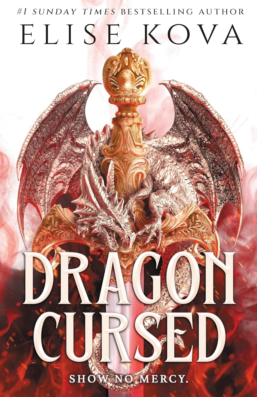 Dragon Cursed, by Elise Cova (softback, english edition) - Book - The Dark Rose Emporium