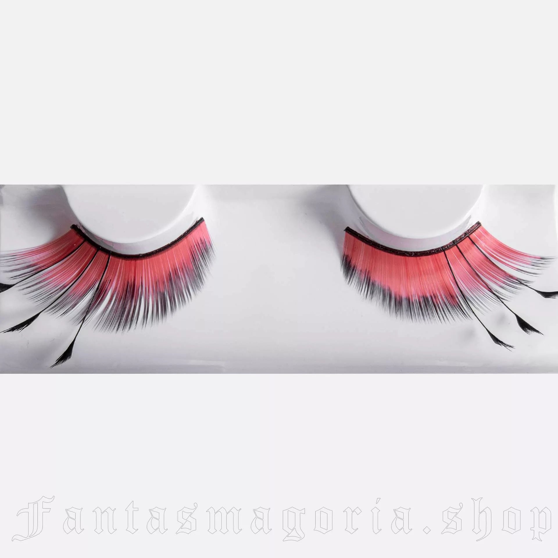 Dragonfly Red Eyelashes - Eyelashes - The Dark Rose Emporium