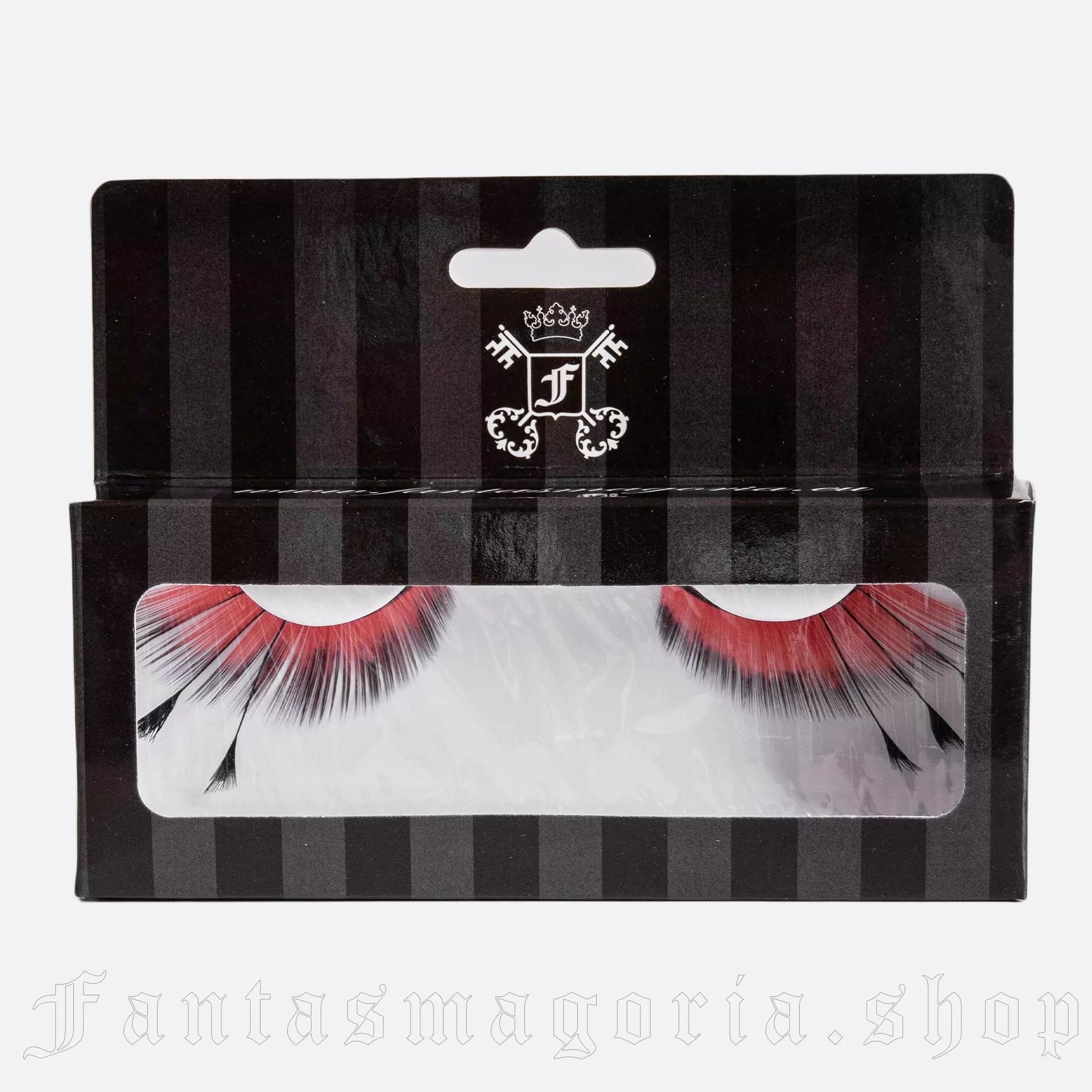 Dragonfly Red Eyelashes - Eyelashes - The Dark Rose Emporium