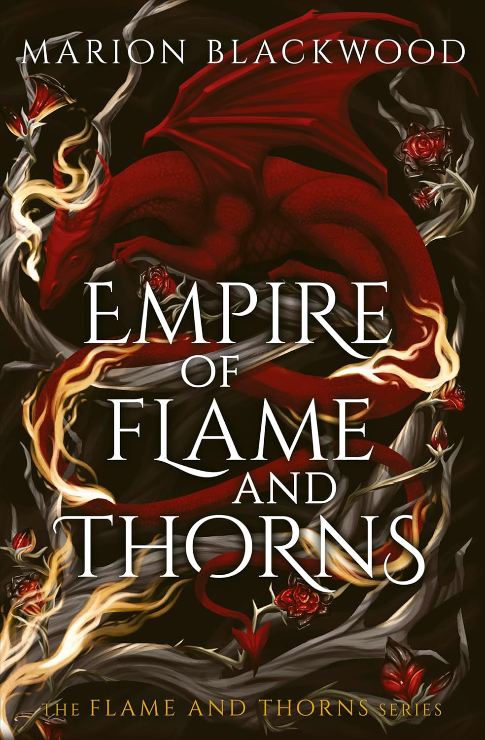 Empire of Flame And Thorns (Flame And Thorns 1), by Marion Blackwood (softback, english edition) - Book - The Dark Rose Emporium