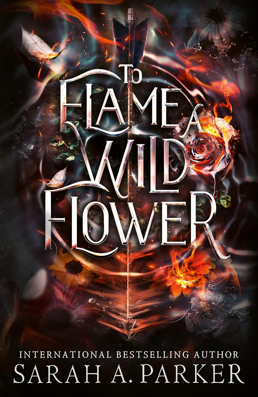 To Flame A Wild Flower (Crystal Bloom 3), by Sarah A. Parker (softback, english edition) - Book - The Dark Rose Emporium