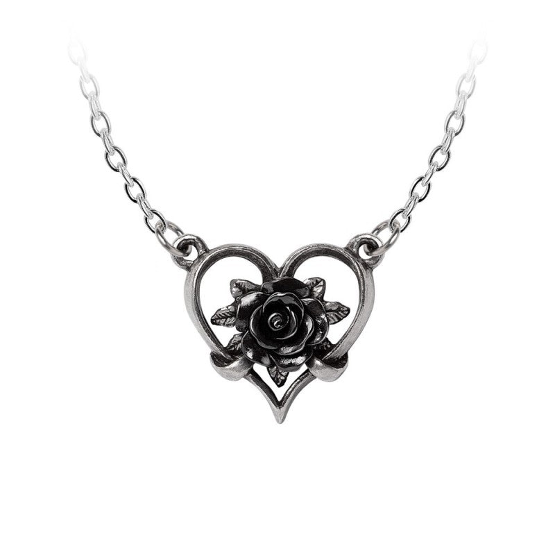 Heart of Blackness (necklace) - Necklace - The Dark Rose Emporium