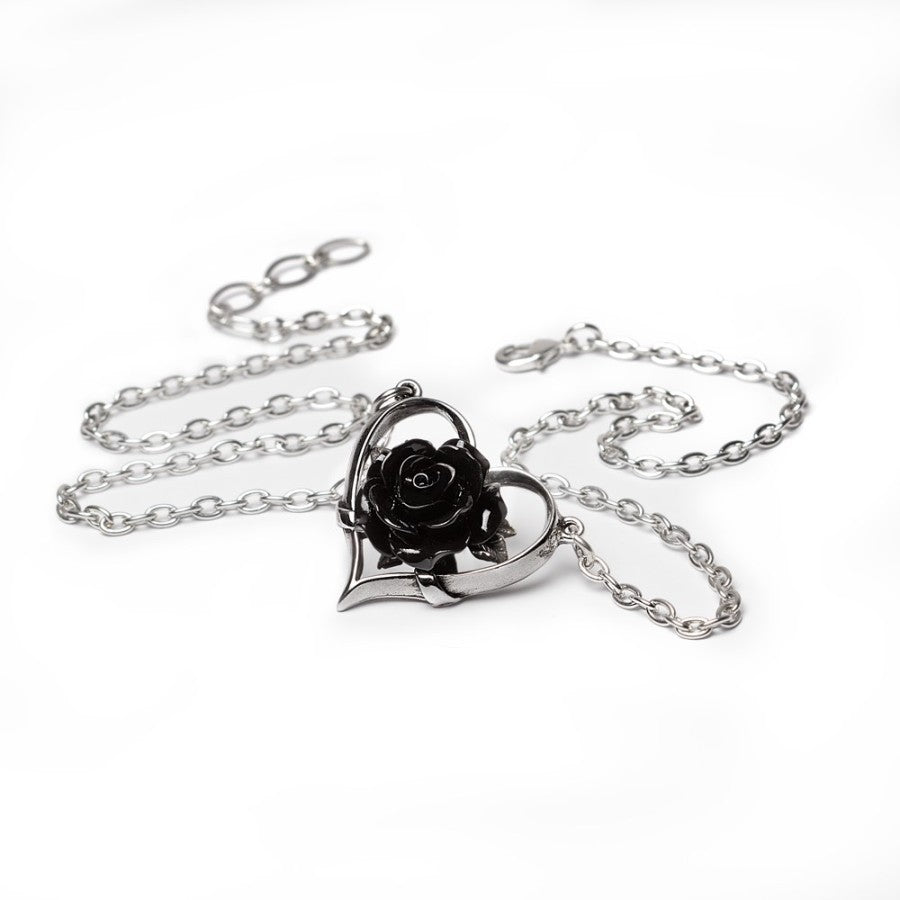 Heart of Blackness (necklace) - Necklace - The Dark Rose Emporium