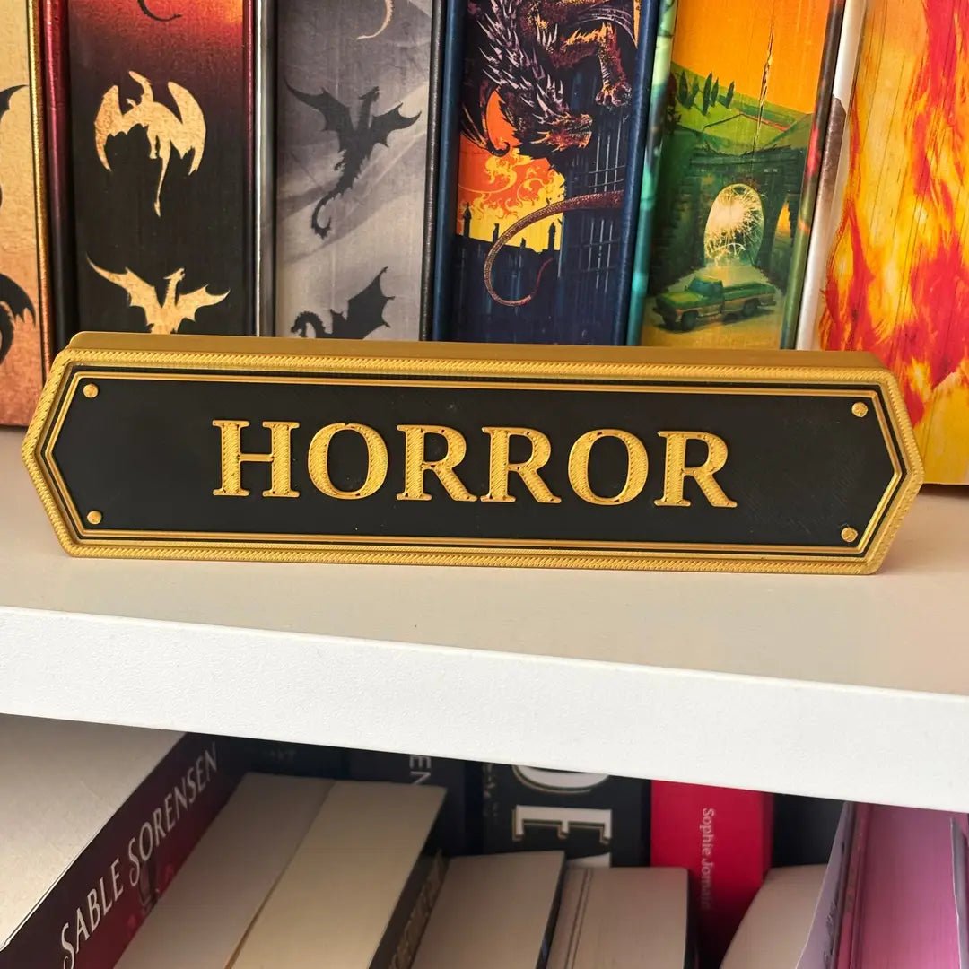 Sign - Horror - Sign - The Dark Rose Emporium