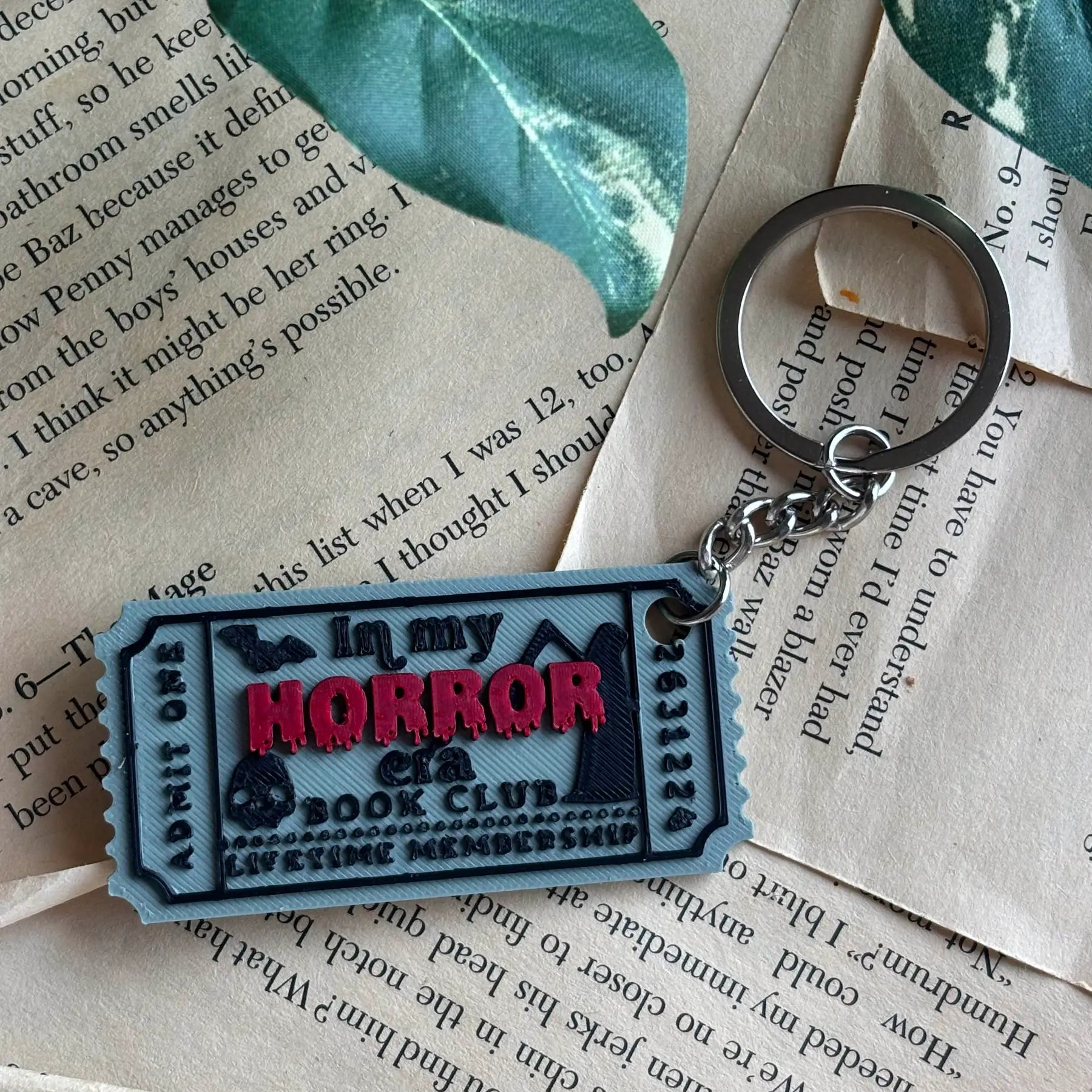 Keyring – In My Horror Era - Keyring - The Dark Rose Emporium