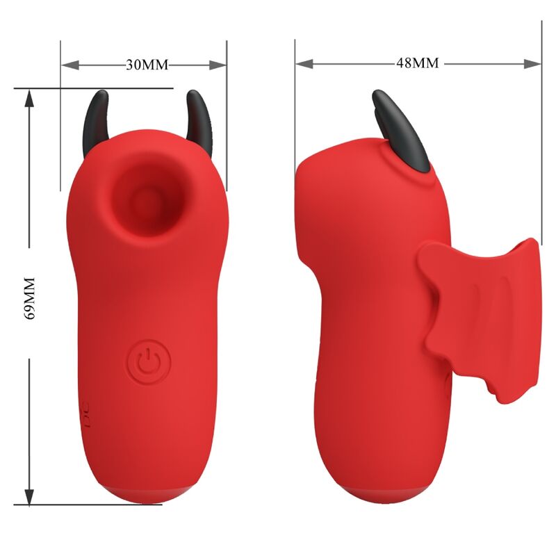 PRETTY LOVE - MINI FUN TOYS BY MAGIC DEVIL STIMULATOR - Sex Toy - The Dark Rose Emporium