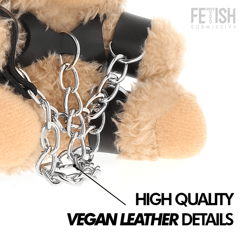 Fetish Submissive - "Yogi" Teddy Bear BDSM, Model 1 - Teddy - The Dark Rose Emporium