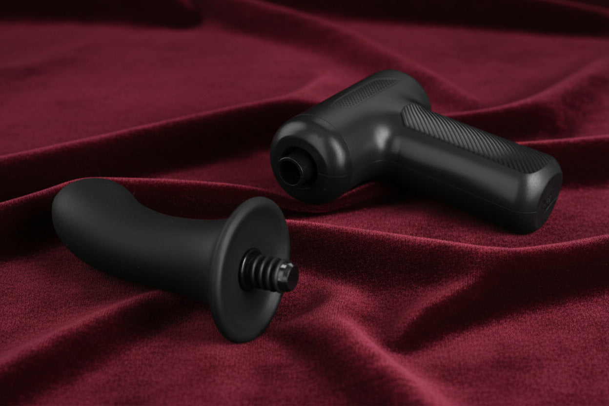 PRETTY LOVE - DJ DOCTOR MASSAGER 5 SETTINGS BLACK - Sex Toy - The Dark Rose Emporium