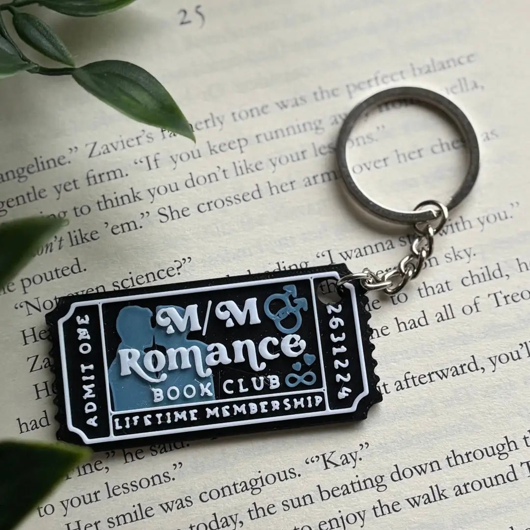 Keyring - M/M Romance Book Club - Keyring - The Dark Rose Emporium