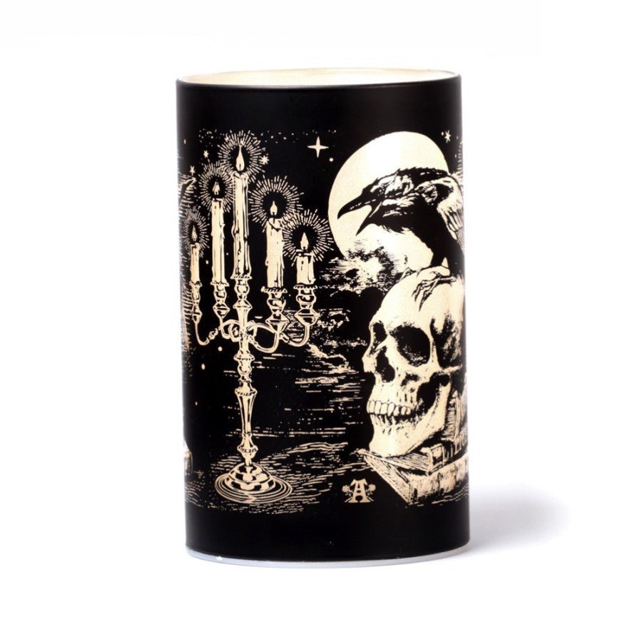 Poe's Raven Lantern - Lamp - The Dark Rose Emporium