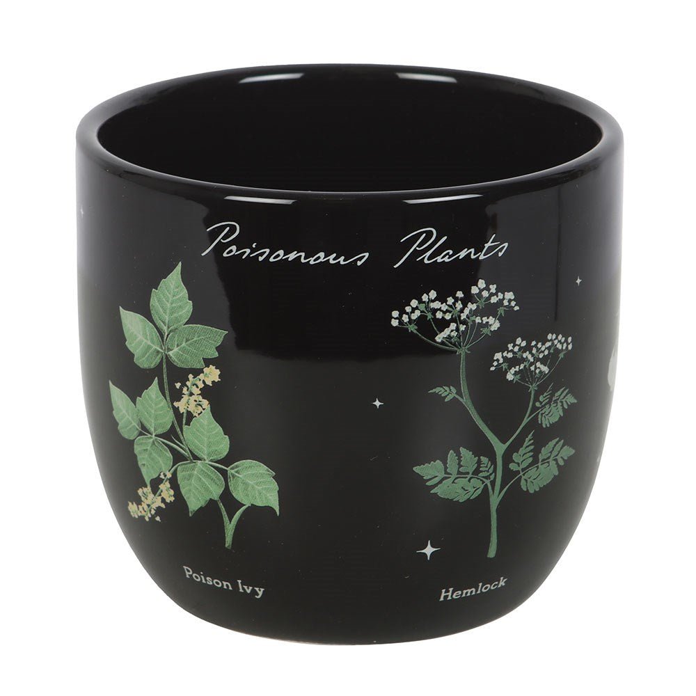 Venom & Vines Poisonous Plants Ceramic Plant Pot - Plant Pot - The Dark Rose Emporium