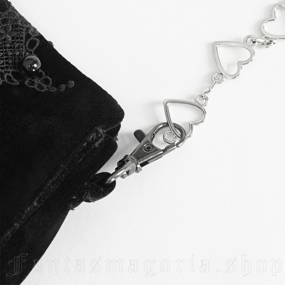 Royal Court Black Gothic Purse Bag - Purse - The Dark Rose Emporium