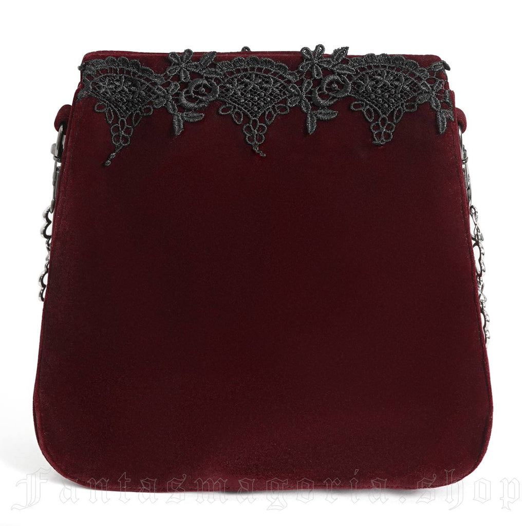 Royal Court Red Gothic Purse Bag - Purse - The Dark Rose Emporium