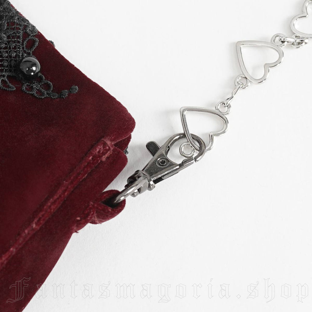 Royal Court Red Gothic Purse Bag - Purse - The Dark Rose Emporium