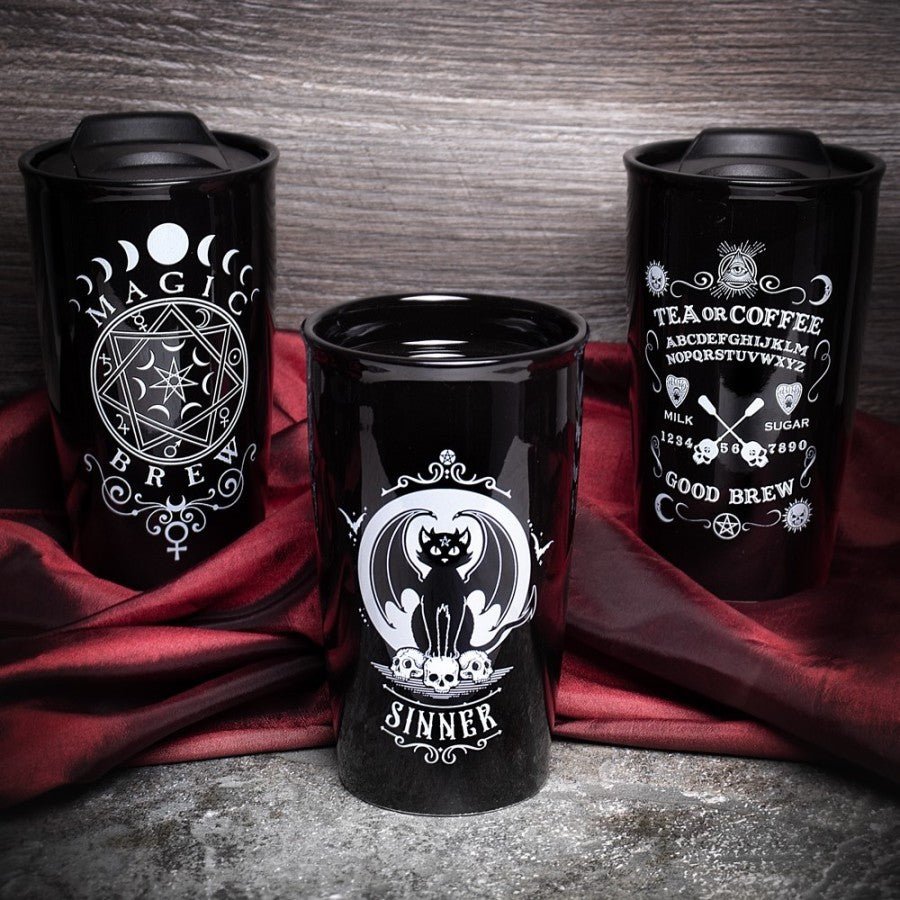 Saint & Sinner Thermo Cup - Mug - The Dark Rose Emporium